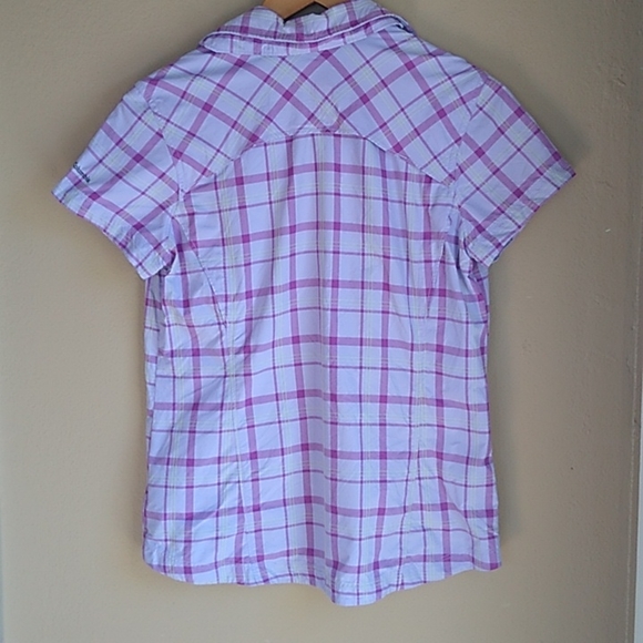 Columbia Omni Shade Button front Outdoor Top M - Picture 6 of 9